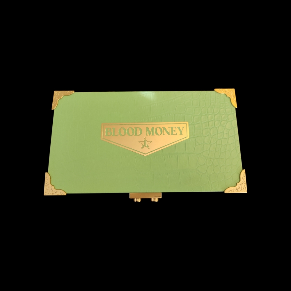 New! Jeffree Star Blood Money Eyeshadow Palette (without box)